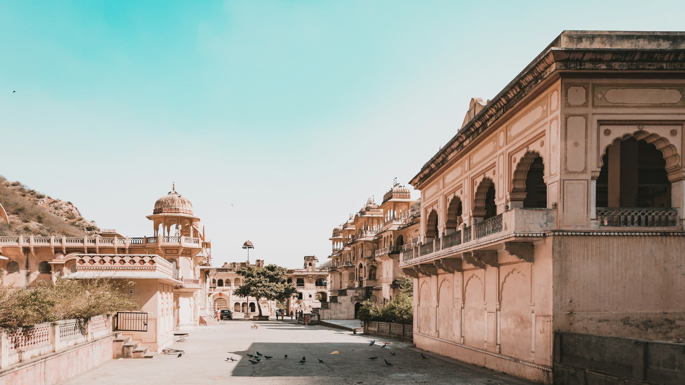 A Rajasthan heritage courtyard